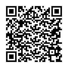 Codice QR per il numero di telefono +19255978457