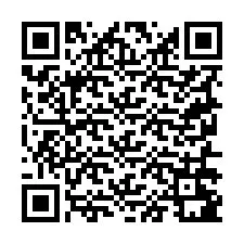 QR код за телефонен номер +19256281814