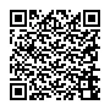 Código QR para número de telefone +19256640982
