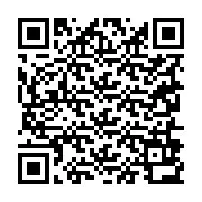 Código QR para número de telefone +19256932442