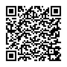 QR kód a telefonszámhoz +19257051085