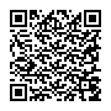 QR kód a telefonszámhoz +19257056102