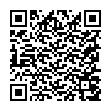 Código QR para número de teléfono +19257057769