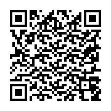 QR-koodi puhelinnumerolle +19257058809