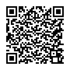 QR-koodi puhelinnumerolle +19257060279