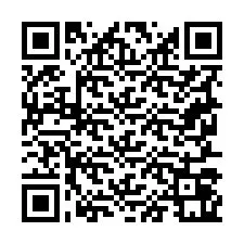 QR kód a telefonszámhoz +19257061025