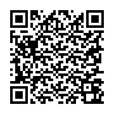 QR kód a telefonszámhoz +19257062182