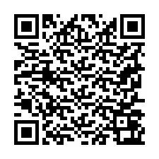 QR Code สำหรับหมายเลขโทรศัพท์ +19257063355