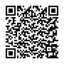 QR код за телефонен номер +19257063820