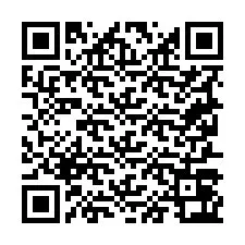 QR kód a telefonszámhoz +19257063859