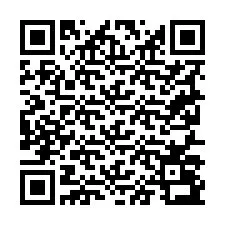 Código QR para número de telefone +19257093709