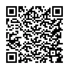 QR kód a telefonszámhoz +19257184669