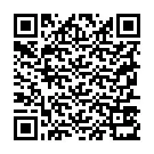 Código QR para número de telefone +19257531850