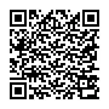 Código QR para número de teléfono +19257532486