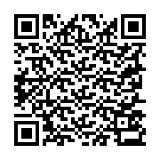 QR-koodi puhelinnumerolle +19257533348