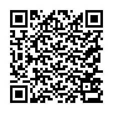 Kode QR untuk nomor Telepon +19257533731