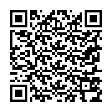 QR-koodi puhelinnumerolle +19257534405