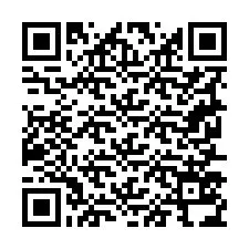 QR-koodi puhelinnumerolle +19257534695