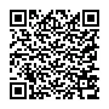 Código QR para número de teléfono +19257536588