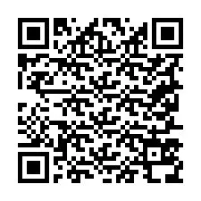 Código QR para número de teléfono +19257538439