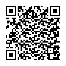 Codice QR per il numero di telefono +19257572112