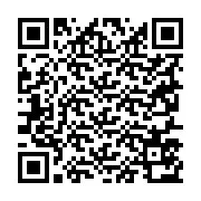 Código QR para número de telefone +19257572502