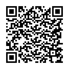 QR код за телефонен номер +19257574256