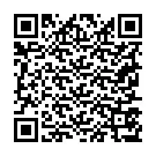 QR kód a telefonszámhoz +19257577095