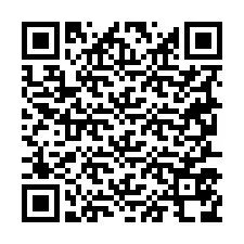 Codice QR per il numero di telefono +19257578162