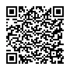 QR-code voor telefoonnummer +19257579140