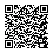 QR-koodi puhelinnumerolle +19257580565