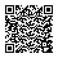 Codice QR per il numero di telefono +19257582558