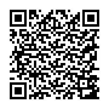 Kode QR untuk nomor Telepon +19257583260