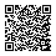 Codice QR per il numero di telefono +19257583496