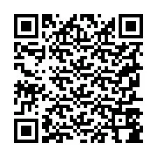 QR-kood telefoninumbri jaoks +19257584850