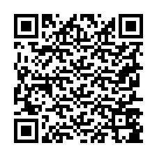 QR-koodi puhelinnumerolle +19257585945