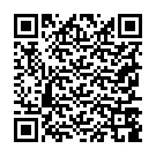 Codice QR per il numero di telefono +19257589835