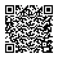 QR-koodi puhelinnumerolle +19257592067