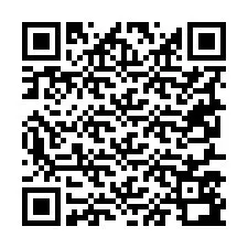 QR-koodi puhelinnumerolle +19257592103