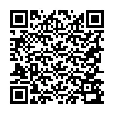 Código QR para número de teléfono +19257592363