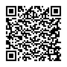 QR-code voor telefoonnummer +19257595253