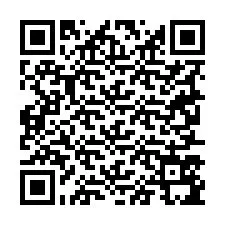 Código QR para número de telefone +19257595492