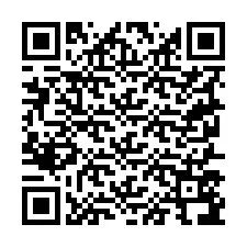 QR kód a telefonszámhoz +19257596244