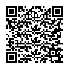 Codice QR per il numero di telefono +19257597484