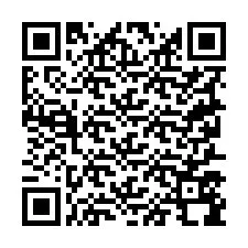 QR-koodi puhelinnumerolle +19257598158