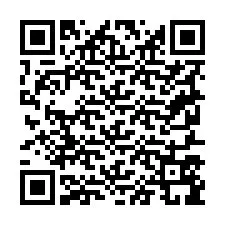 Codice QR per il numero di telefono +19257599001