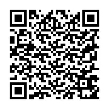 QR Code pour le numéro de téléphone +19257651140