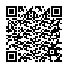 QR код за телефонен номер +19257654718