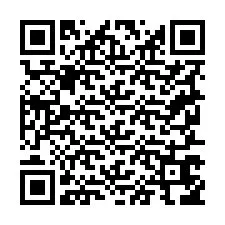 QR код за телефонен номер +19257656021