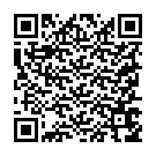 Código QR para número de teléfono +19257656578